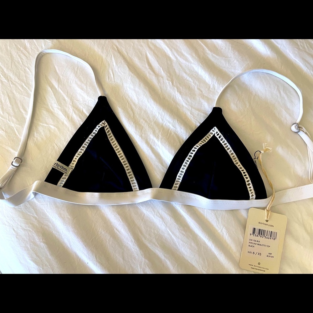 Rhythm XS never worn bikini top